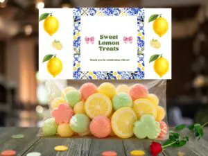 mockup1 Free Lemon Treat Bag Topper Printable — Instant Download for Citrus-Themed Party Favors